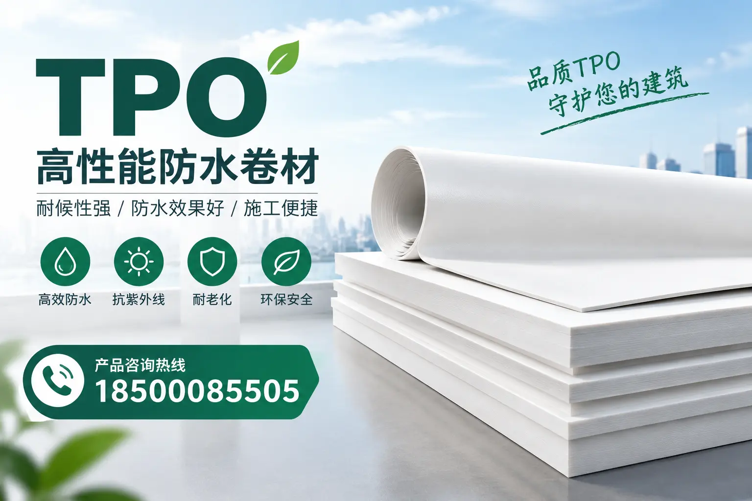 选择tpo材料时的注意事项,避免临沂企业常见误区